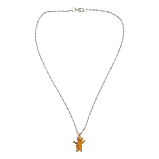 Yellow Teddy necklace