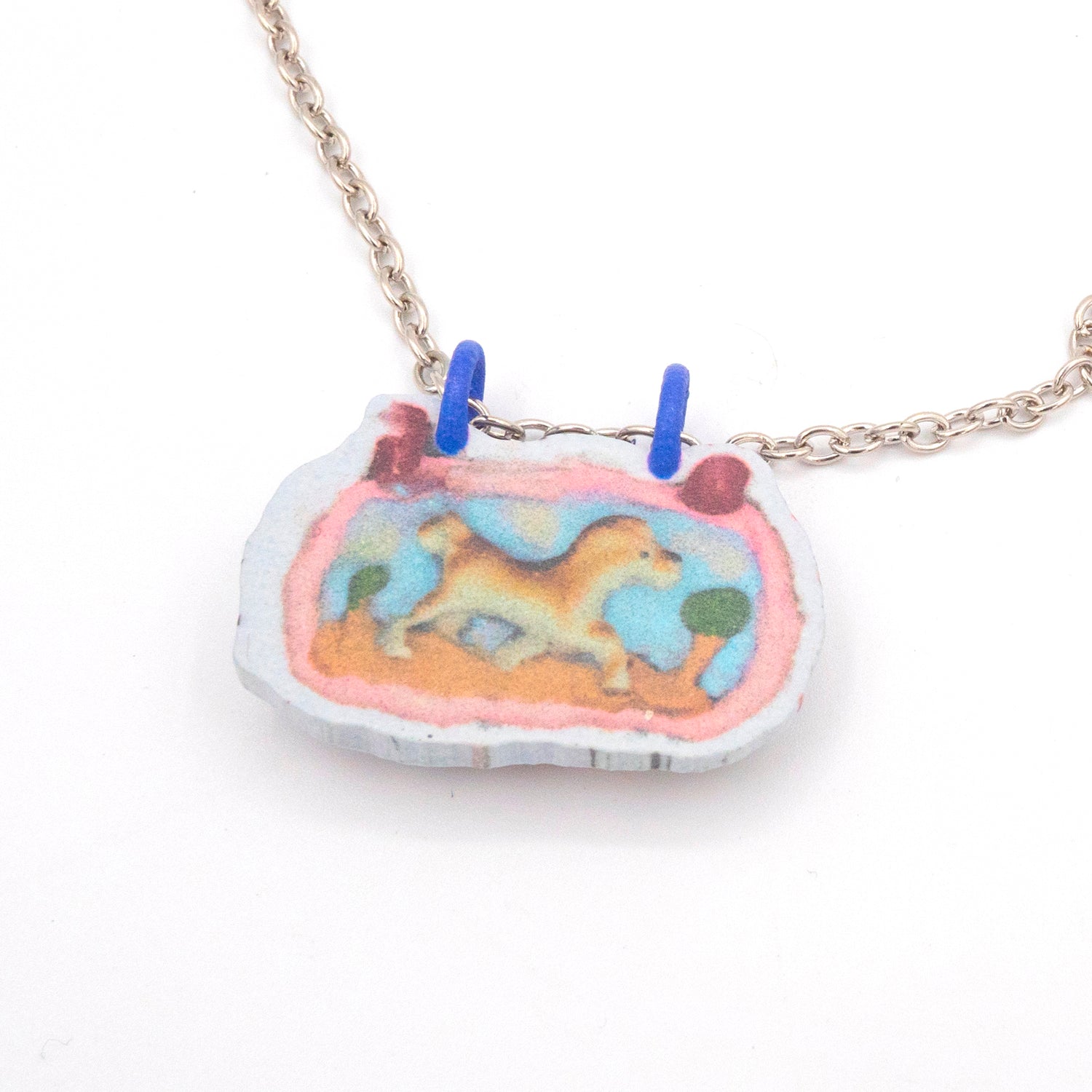 Horse Running Necklace