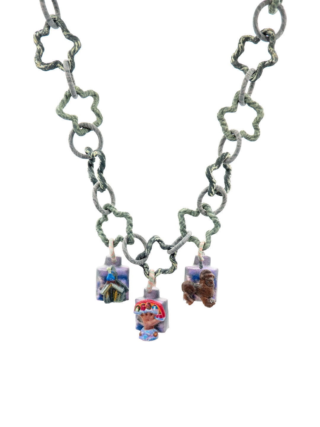 3 potion star chain, dangling
