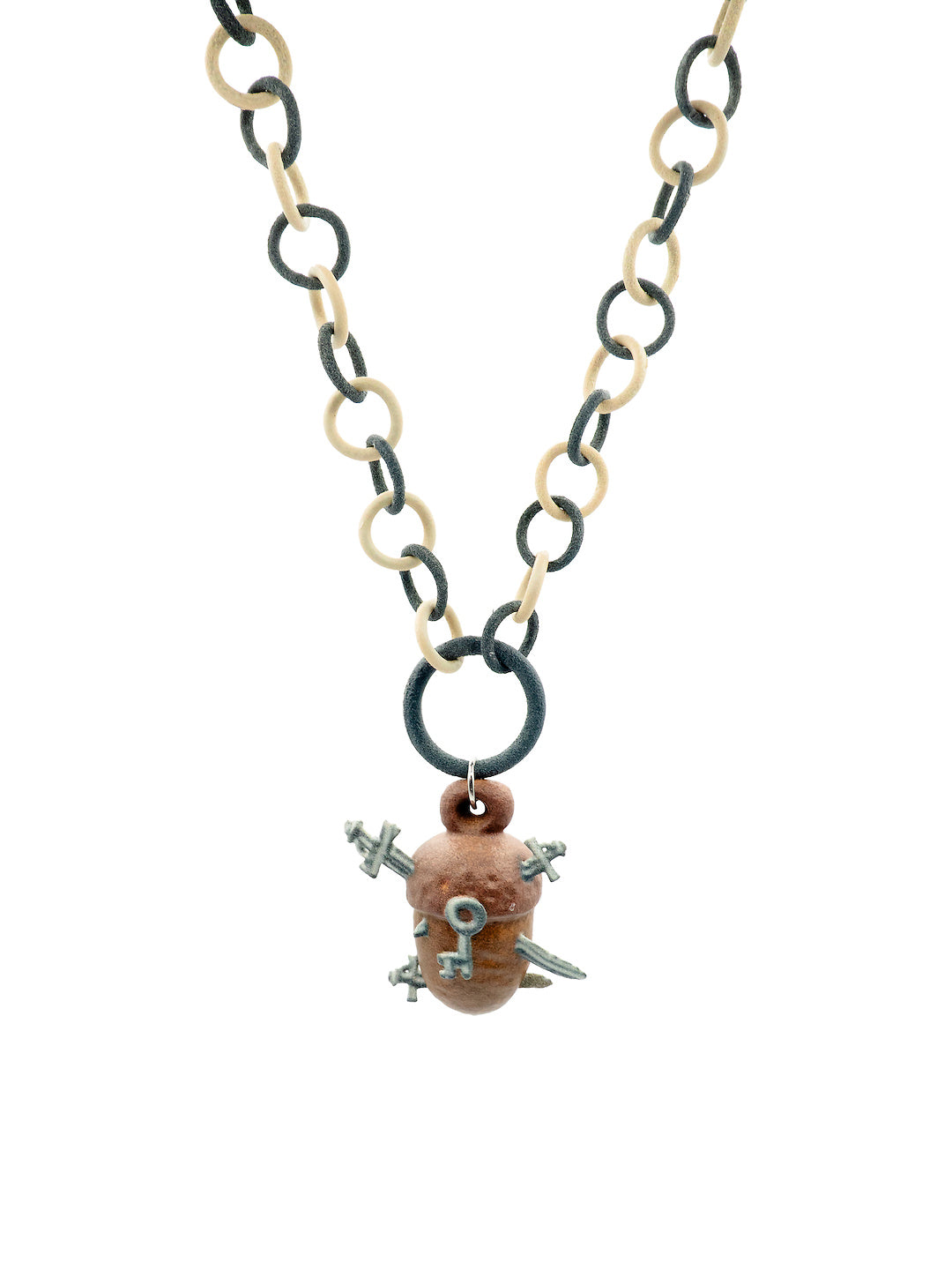 Acorn chain, dangling