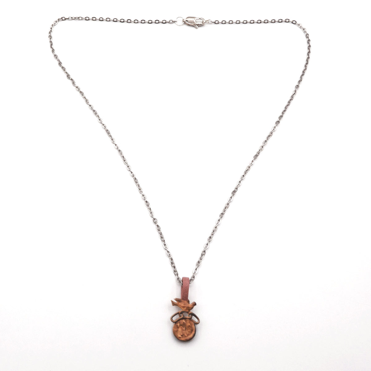 Bird Chain Coin Charm