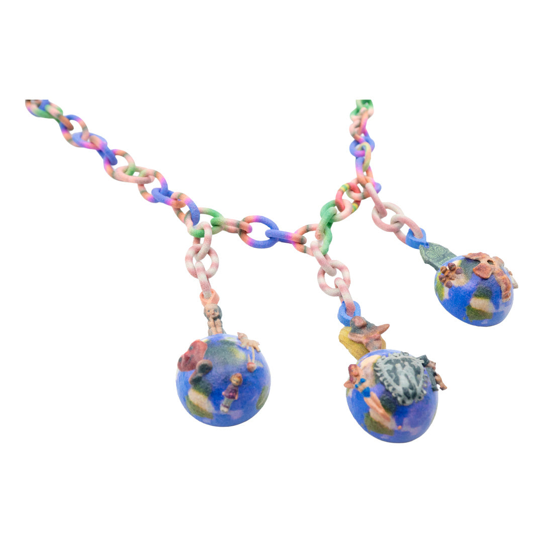 Borned, Lived, Dead necklace
