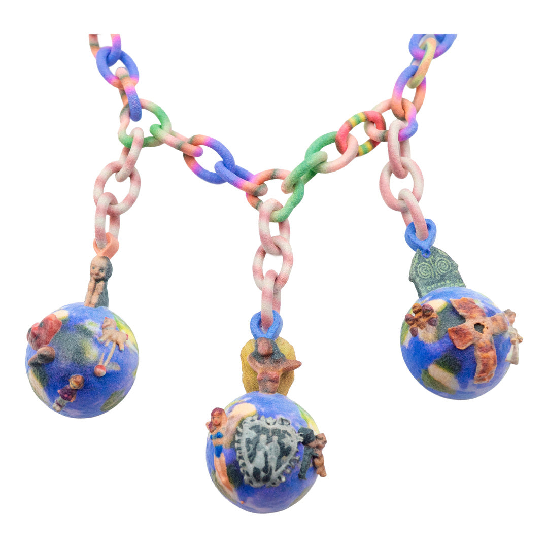 Borned, Lived, Dead necklace