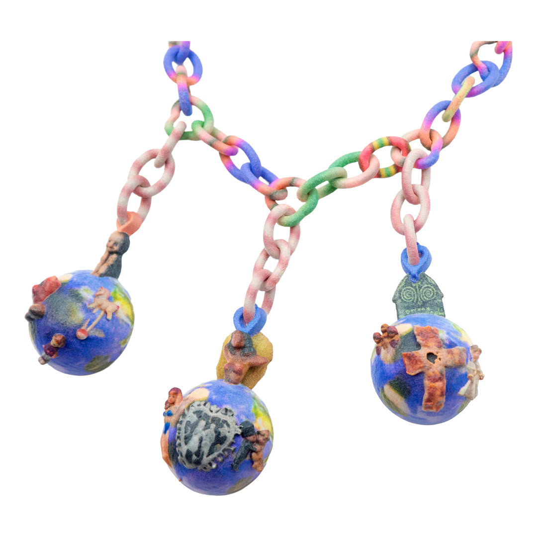 Borned, Lived, Dead necklace