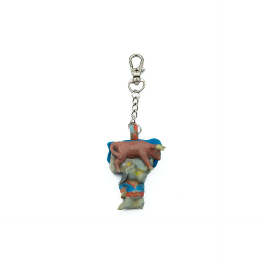 Dog Bull Keychain