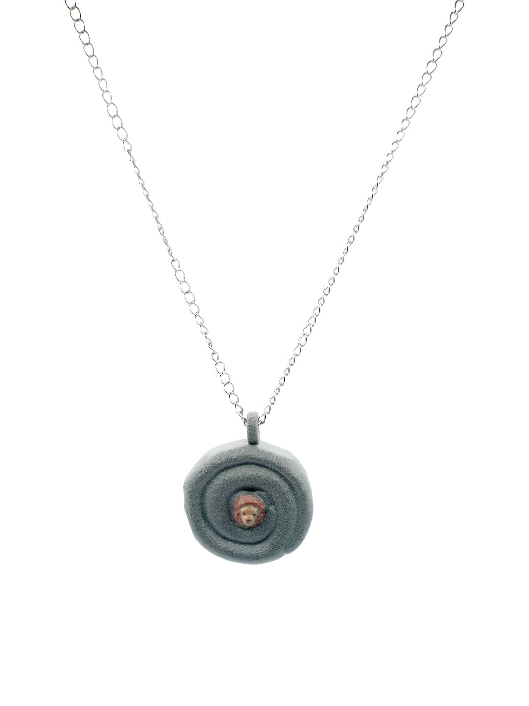 lion spiral, dangling
