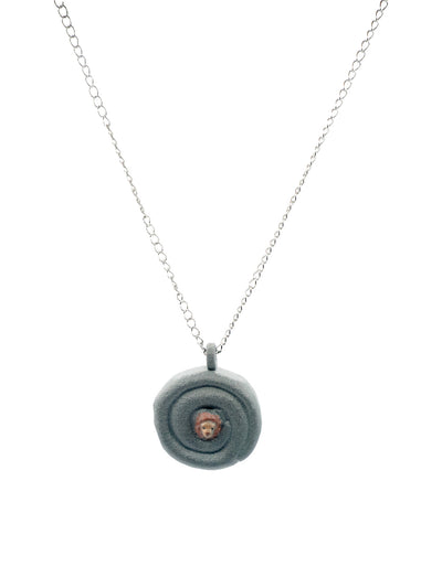 lion spiral, dangling