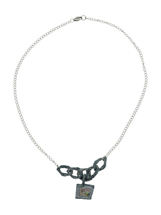 rabbit lettuce rock chain, full necklace