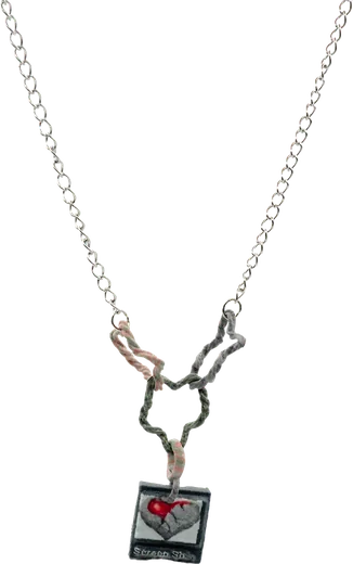 Mini Heart File Star Chain